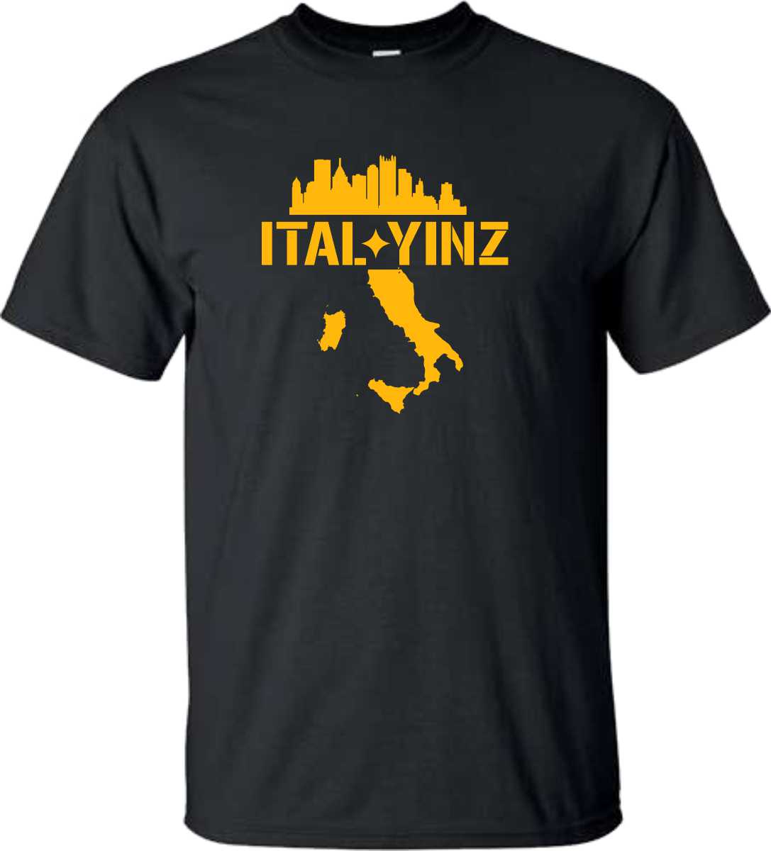 Ital Yinz Pittsburghese For those Italian Pittsburghers T Shirt (Youth or Adult) - SBS T Shop
