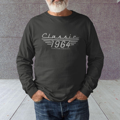 60th Birthday sweatshirt, Born in 1964 Classic Car Lover - SBS T Shop