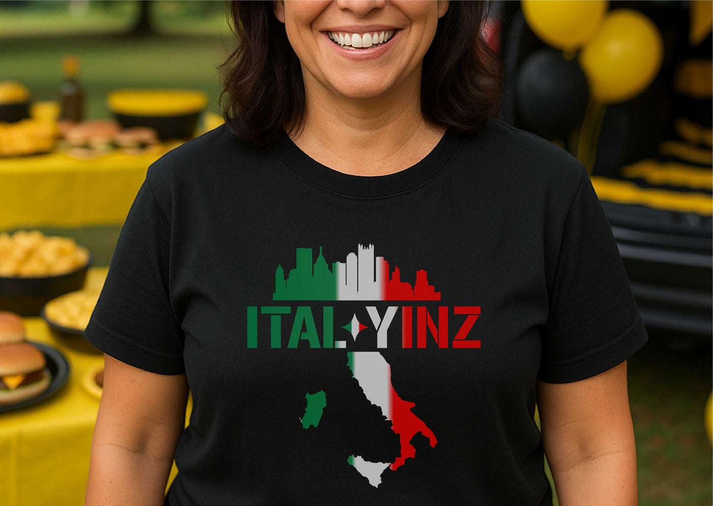 Ital-Yinz shirt, Italian Pittsburgh Pittsburghese shirt