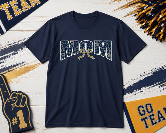 Ringgold Rams Mom R Ram Pattern T-Shirt, Ladies T-Shirt, Sweatshirt or Hoodie
