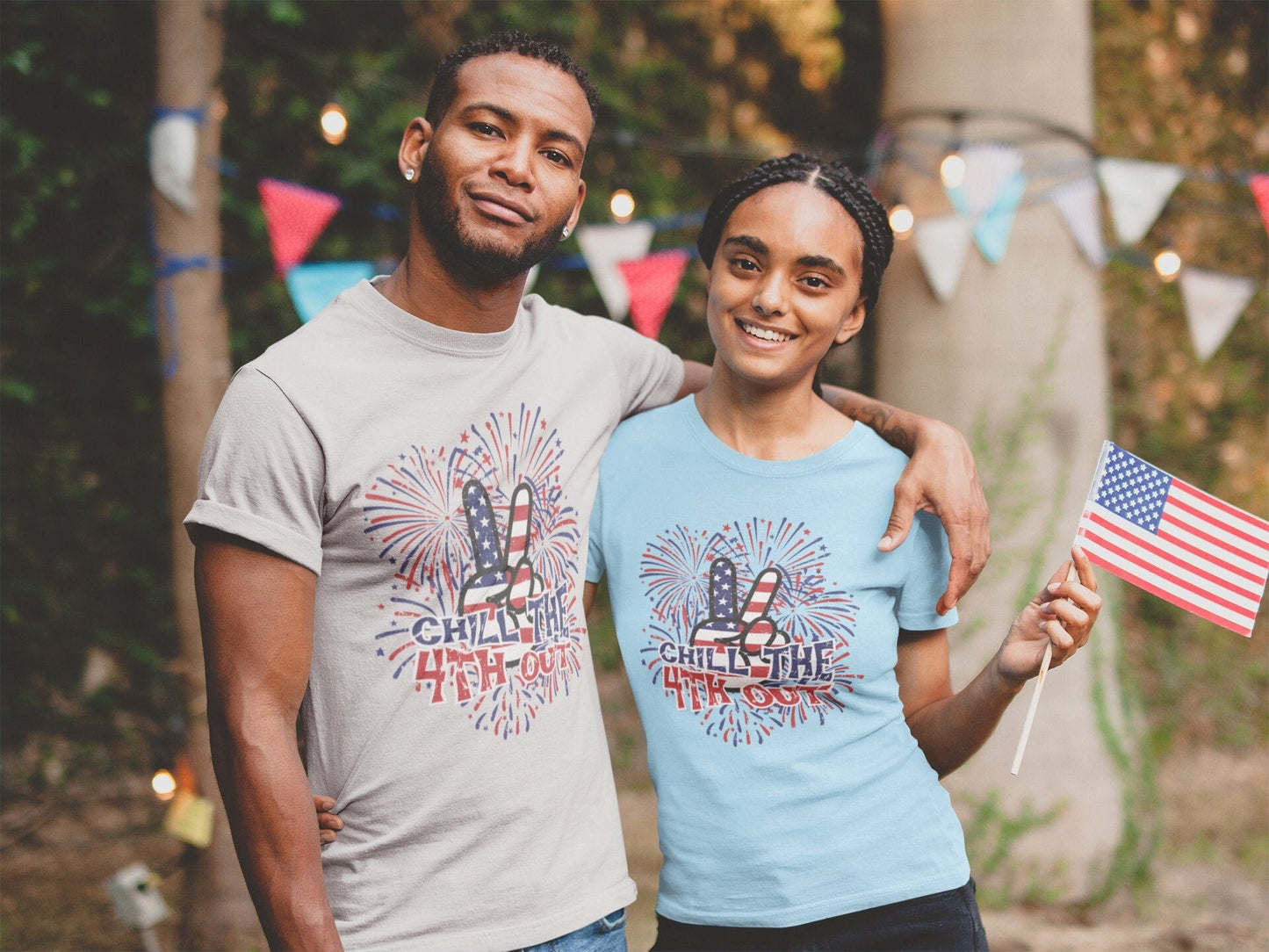 Chill the 4th Out Shirt, Fourth of July T-Shirt - SBS T Shop