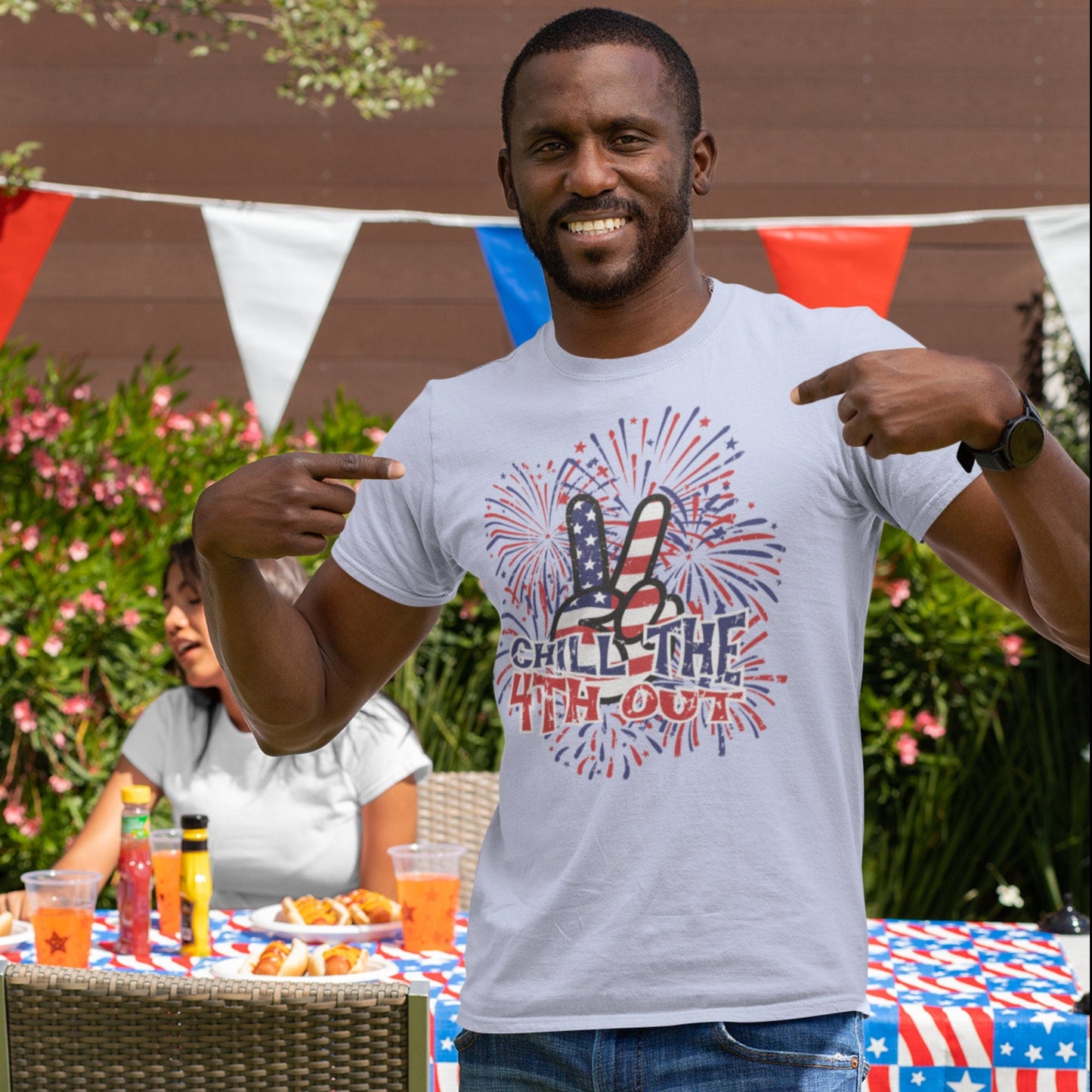 Chill the 4th Out Shirt, Fourth of July T-Shirt - SBS T Shop