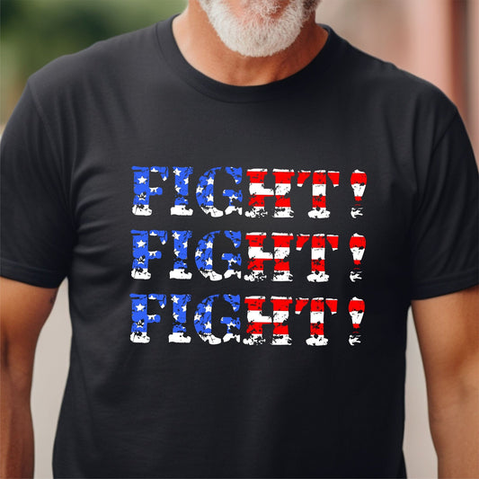 FIGHT Fight Fight Trump Rally Cry Shirt - SBS T Shop