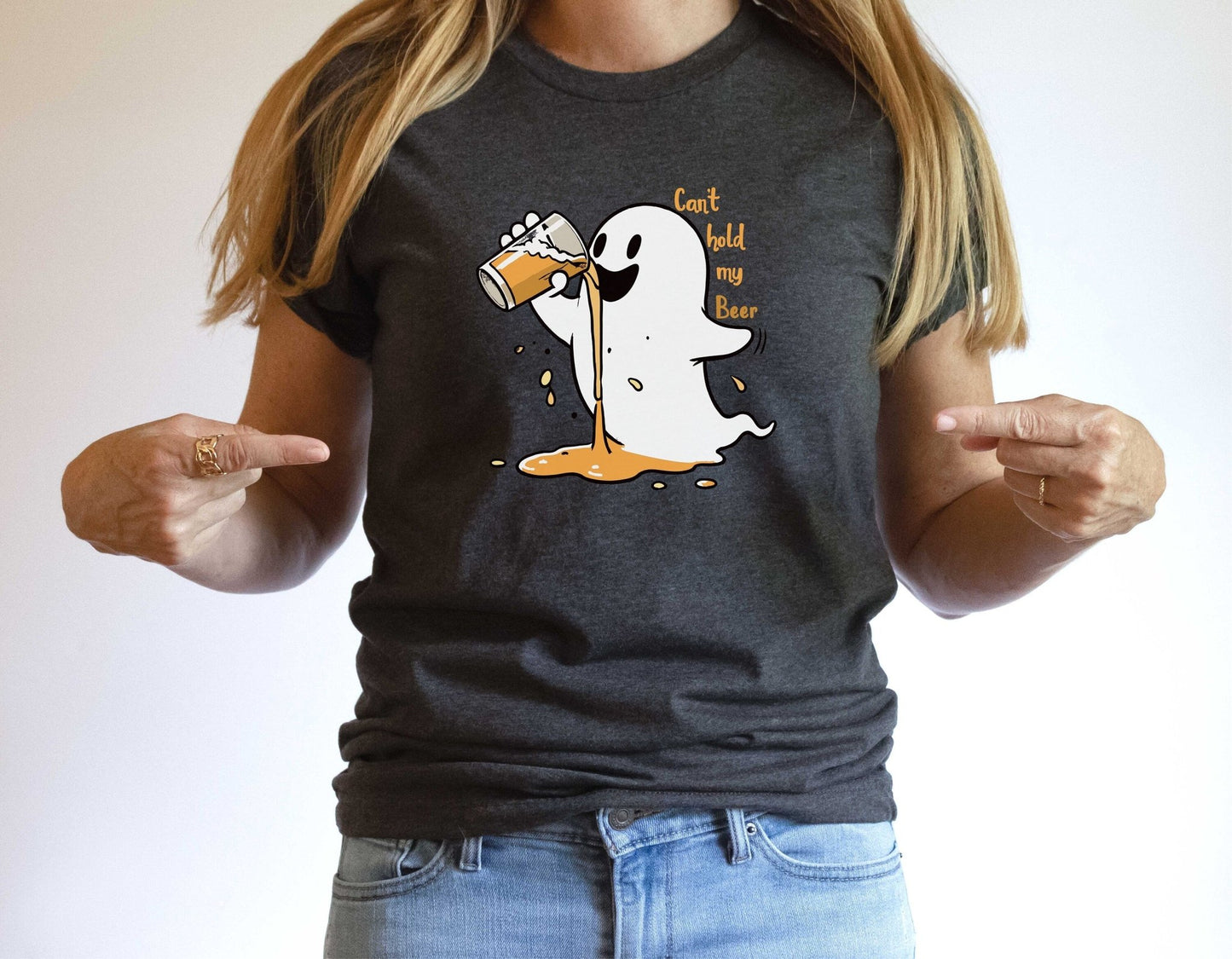 Halloween Ghost Beer Shirt - SBS T Shop