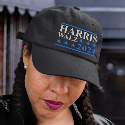 Harris 2024 Baseball Cap, HARRIS Walz Hat, Harris Walz 2024 for President, Kamala Harris, Tim Walz, Democrat Feminist - SBS T Shop