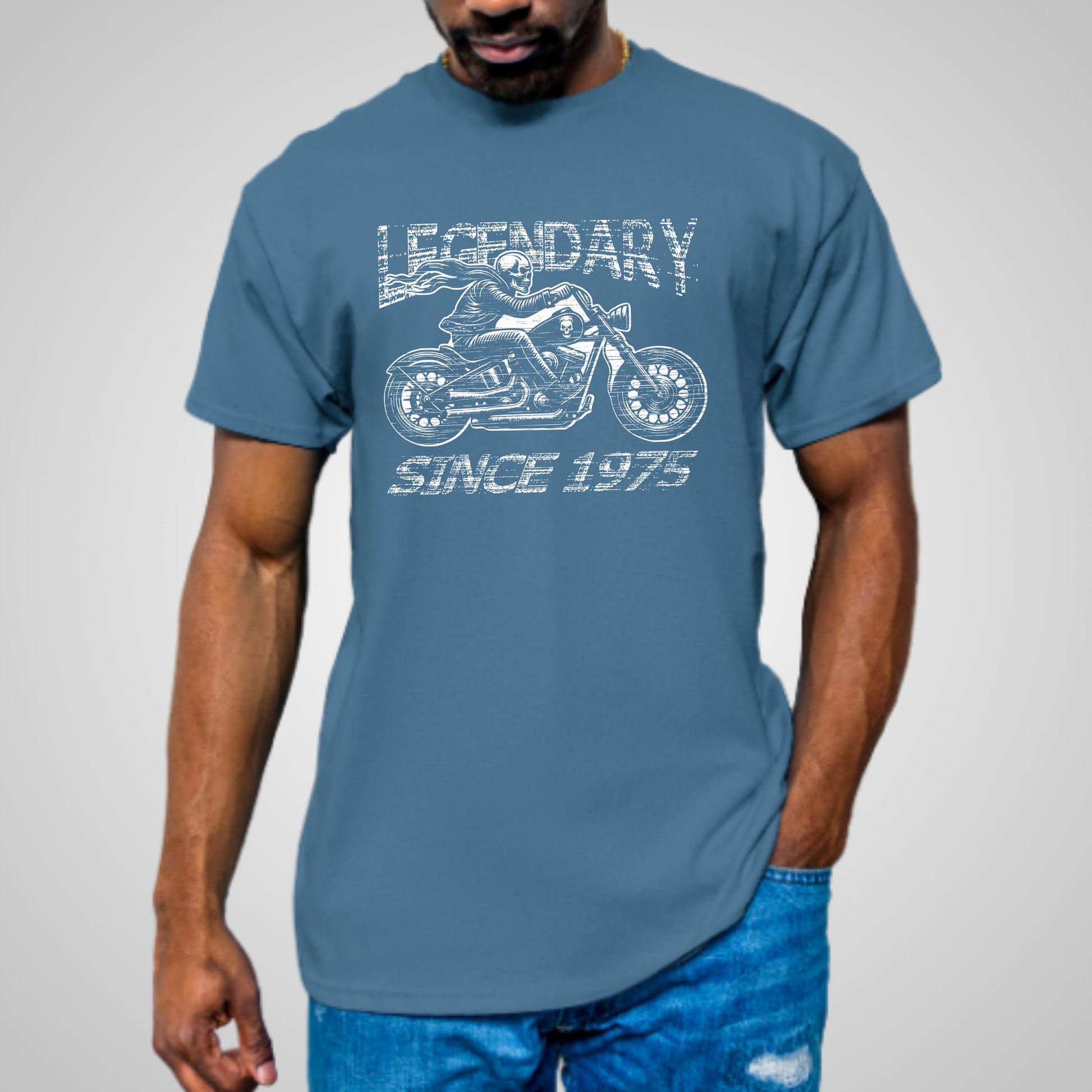 60th Birthday Shirt, Born in 1965 Legendary Biker, Limited Edition Dad Birthday Gift T Shirt, Grandpa Turning Sixty, man birthday gift