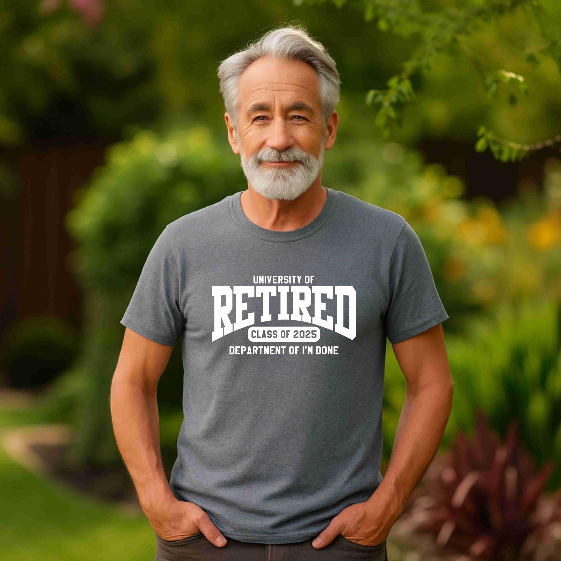 Retired Shirt, Funny University of Retired Tee, Department of I’m Done, Retired Gift, 2026 Retiring Teacher, professor, coworker, boss