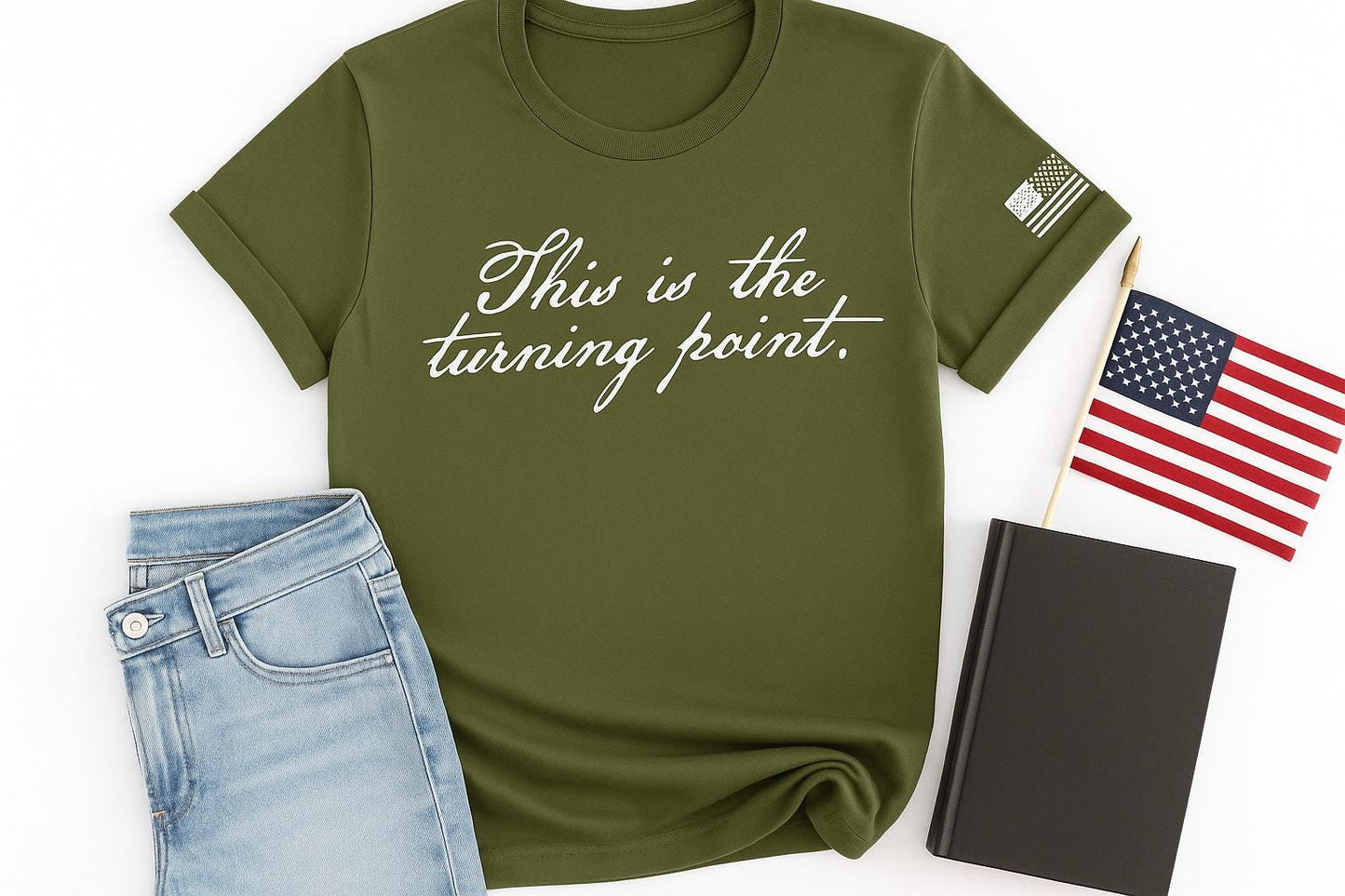 This is the turning point shirt, American Flag Patriotic Tee, Memorial t-shirt, Conservative Libertarian Freedom Faith Pro Life Rights USA
