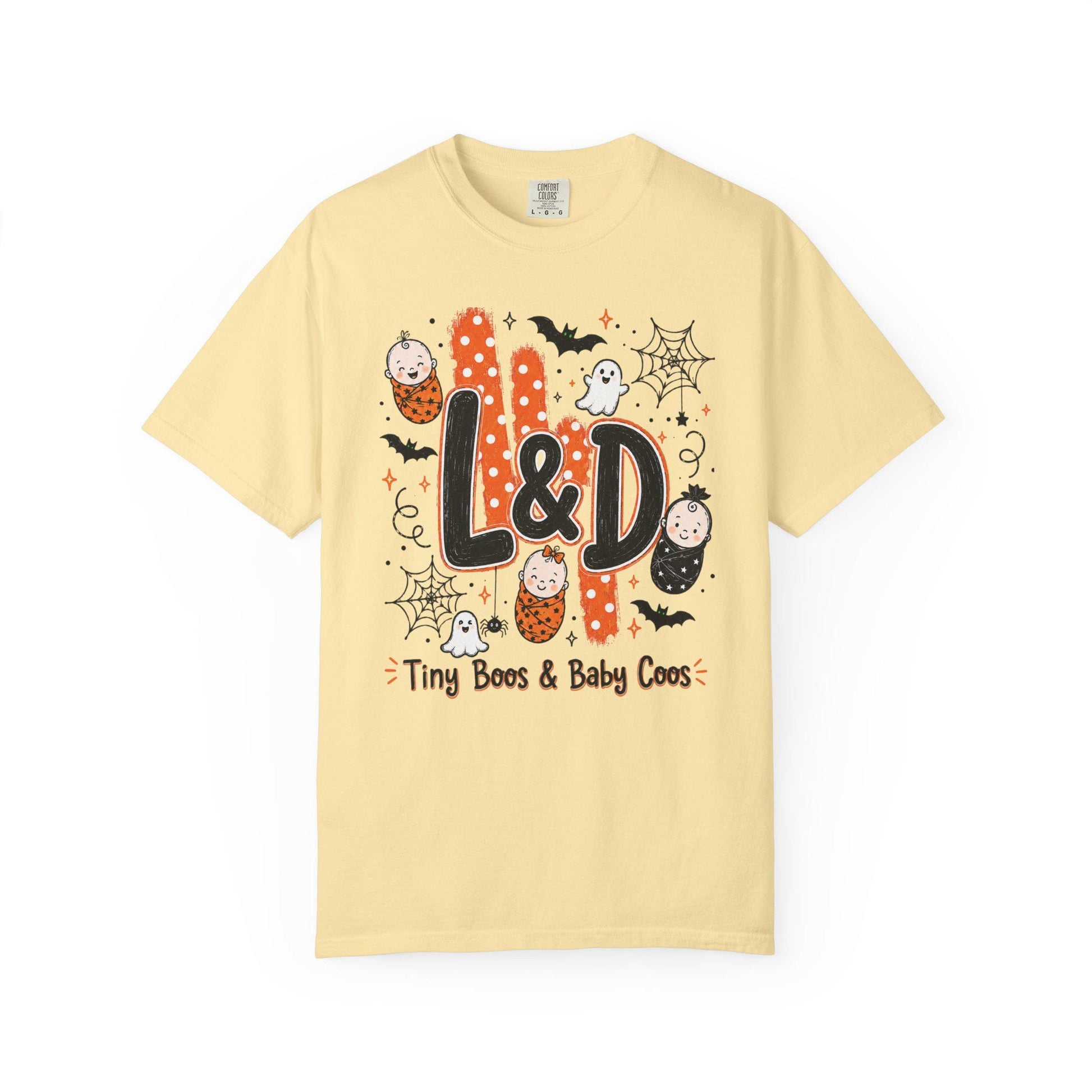 Labor and Delivery Nurse Halloween Sweatshirt or Comfort Colors Tee L&D Nurse Gift
