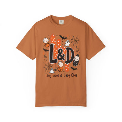 Labor and Delivery Nurse Halloween Sweatshirt or Comfort Colors Tee L&D Nurse Gift