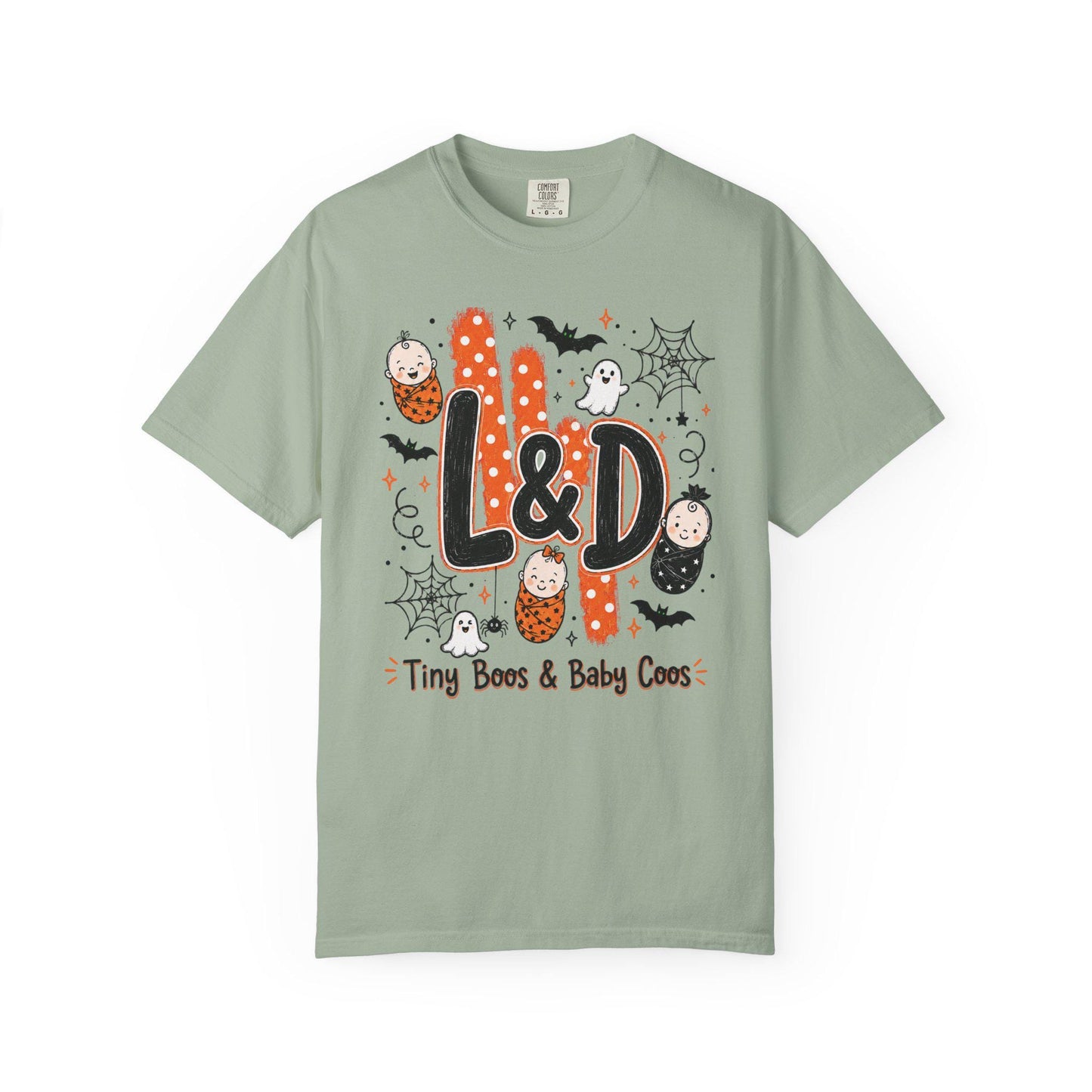 Labor and Delivery Nurse Halloween Sweatshirt or Comfort Colors Tee L&D Nurse Gift