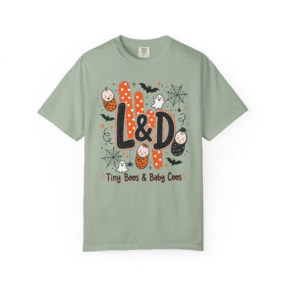 Labor and Delivery Nurse Halloween Sweatshirt or Comfort Colors Tee L&D Nurse Gift