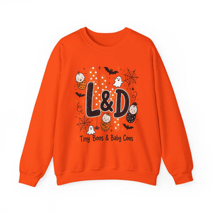 Labor and Delivery Nurse Halloween Sweatshirt or Comfort Colors Tee L&D Nurse Gift