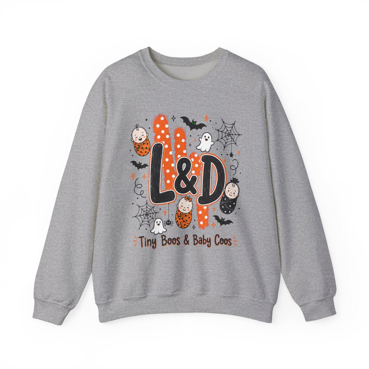 Labor and Delivery Nurse Halloween Sweatshirt or Comfort Colors Tee L&D Nurse Gift