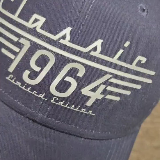 60th Birthday Hat, Born in 1966, Dad birthday gifts, Classic Car Lover, Limited Edition, Birthday Gift baseball cap, Grandpa Turning Sixty