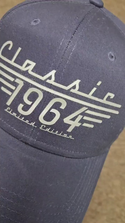 70th Birthday Hat, Born in 1956, Dad birthday gifts, Classic Car Lover, Limited Edition, Birthday Gift baseball cap, Grandpa Turning Seventy