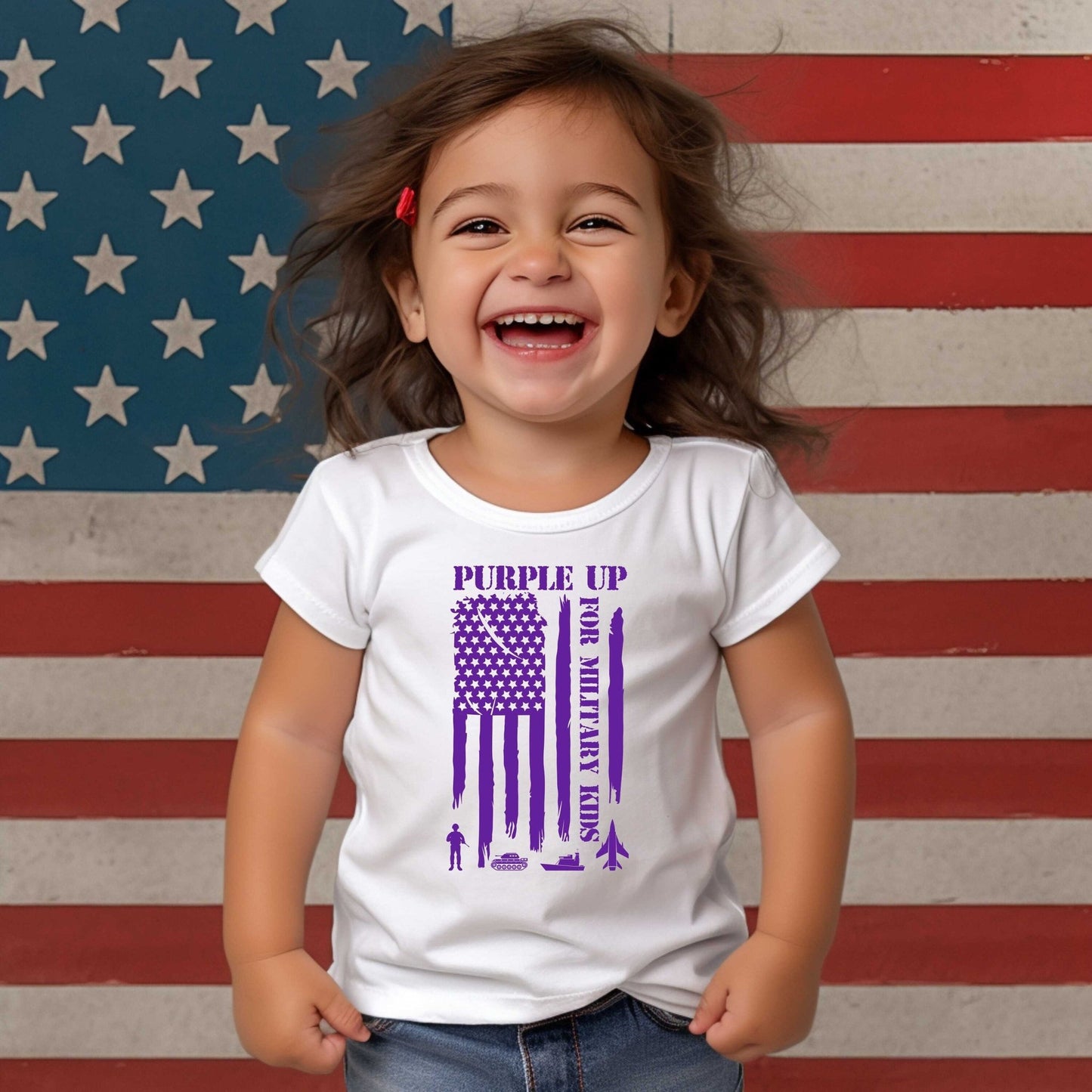 Purple Up for Military Kids Shirt, Men, Women, and Kids - SBS T Shop