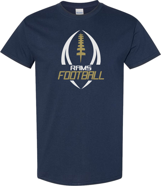 Ringgold Rams 2 Color Tribal Football T-Shirt, Sweatshirt, Hoodie or Long Sleeve - SBS T Shop