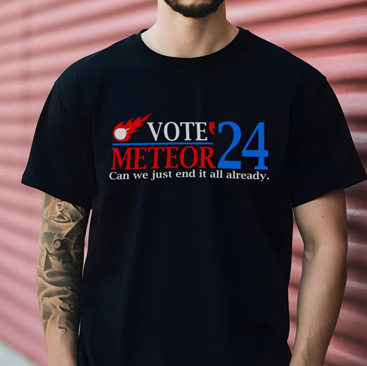 Vote Meteor Shirt, Funny Election 2024 Shirt - SBS T Shop