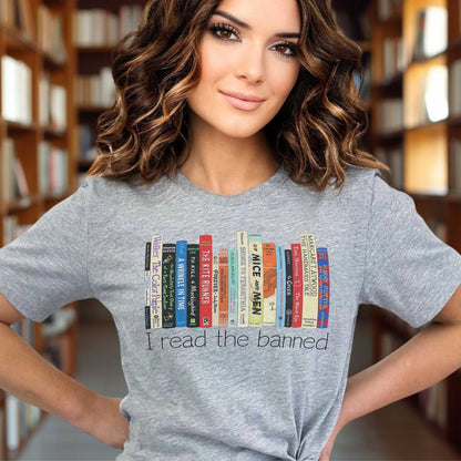 Banned Books shirt, reading shirt, Librarian tshirt, book club, I read banned books shirt for Men, Women, and Kids - SBS T Shop