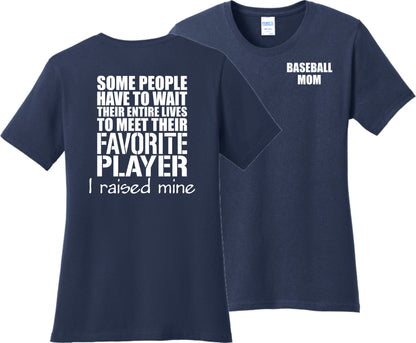 Baseball Mom T Shirt, I raised mine - SBS T Shop