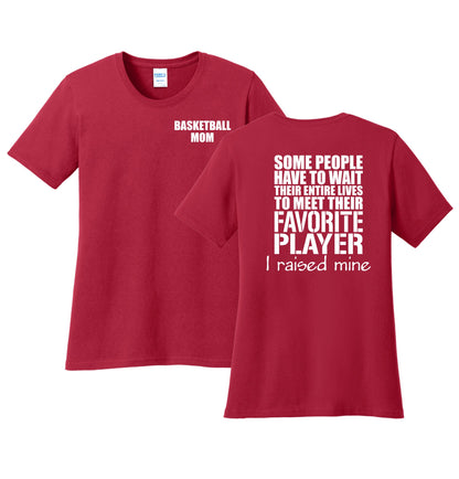 Basketball Mom T Shirt, I raised mine - SBS T Shop