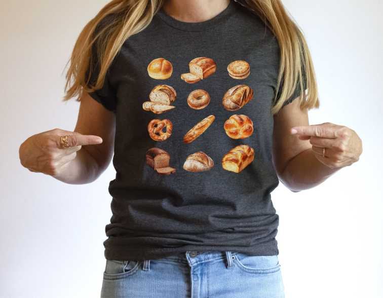 Bread Baking Shirt, Sourdough bread gifts, enthusiast, bread maker t shirt, gift for homesteading mom, gift for best friend - SBS T Shop