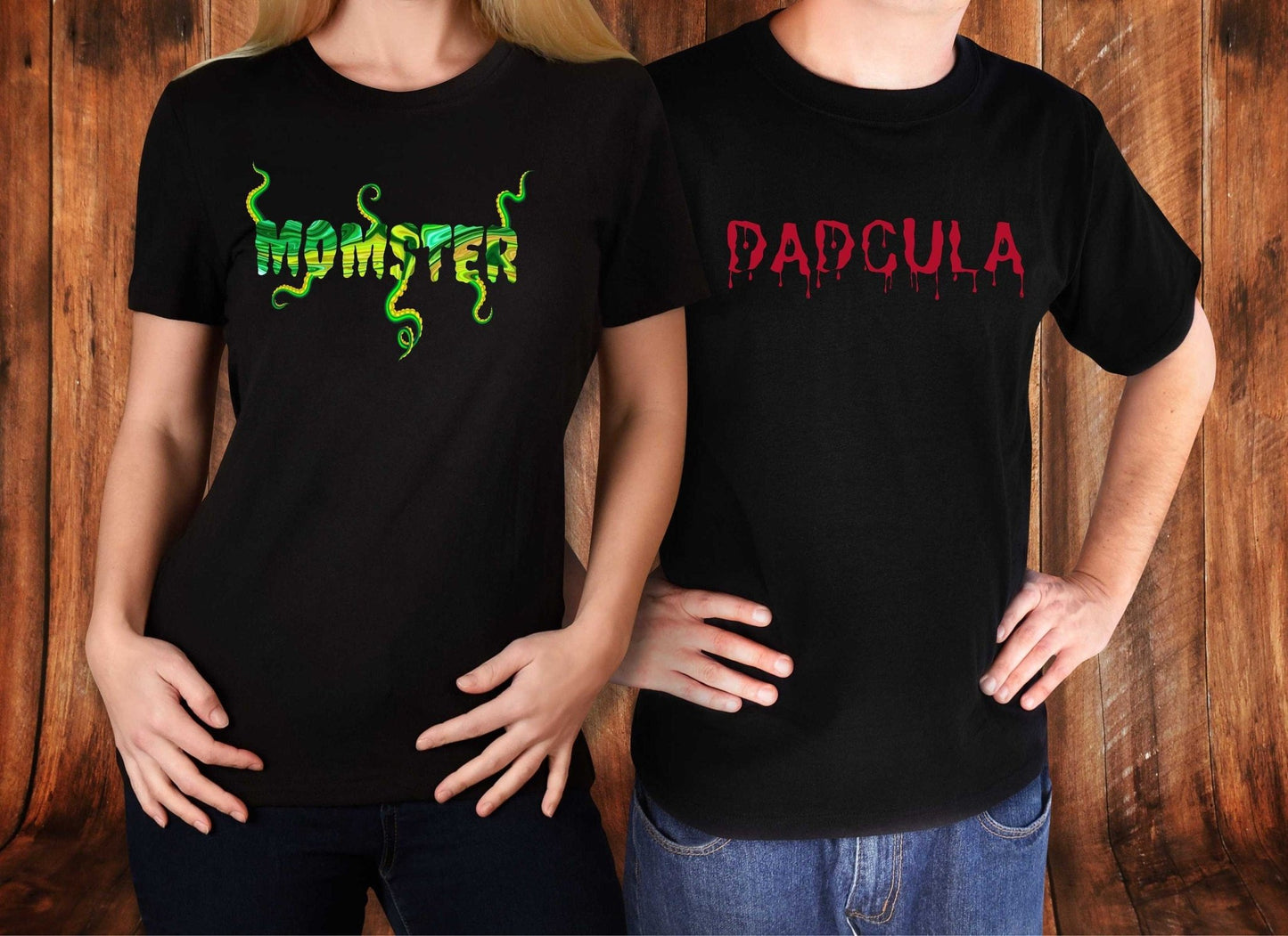 Dadcula Momster Matching Halloween shirt, Mom and Dad Halloween Gift, Couples Halloween tshirt, Dadcula t shirt, Momster tee - SBS T Shop