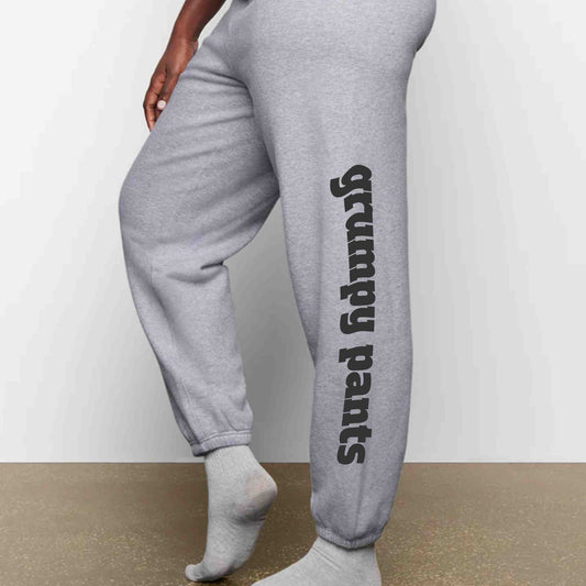 Grumpy Pants fleece sweatpants - SBS T Shop