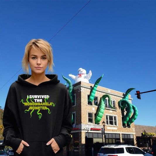 I survived the Monongahela Monster Pull Over Hoodie - SBS T Shop