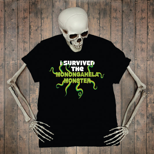 I survived the Monongahela Monster T Shirt - SBS T Shop
