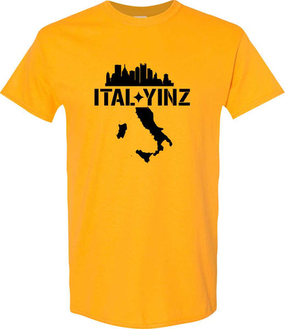 Ital Yinz Pittsburghese For those Italian Pittsburghers T Shirt (Youth or Adult) - SBS T Shop