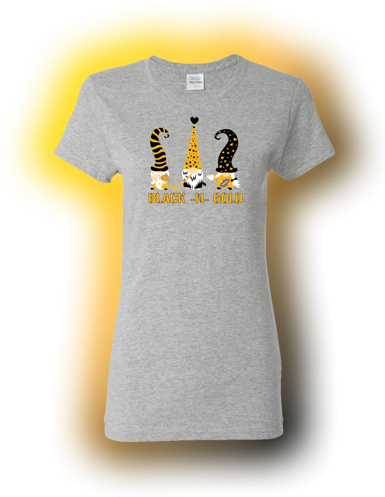 Pittsburgh Sports Gnomes Ladies T - SBS T Shop