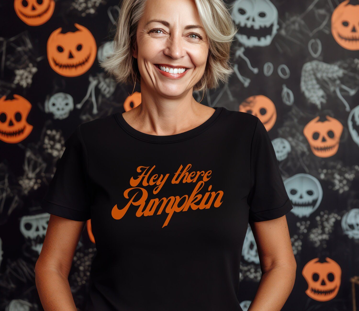 Pumpkin shirt Halloween tshirt Hey there pumpkin Spooky Season tshirt Halloween Fall apparel, funny shirt, Halloween school party - SBS T Shop