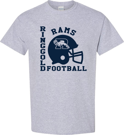 Ringgold Rams Football Square T-Shirt - SBS T Shop