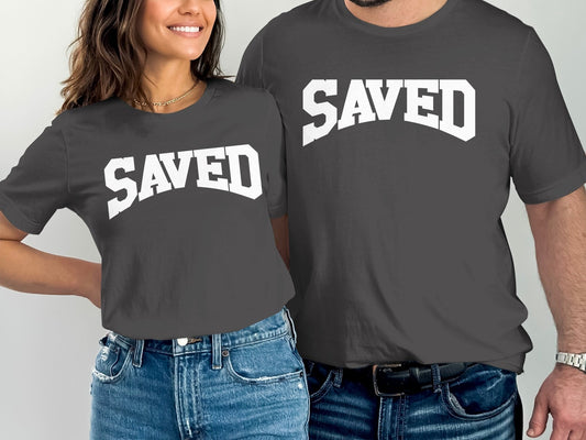 Saved Christian Shirt, Bible Stude Tee, Vacation Bible School, Faith in Jesus Shirt, Inspirational Gift for Men & Women, Group T-Shirts - SBS T Shop