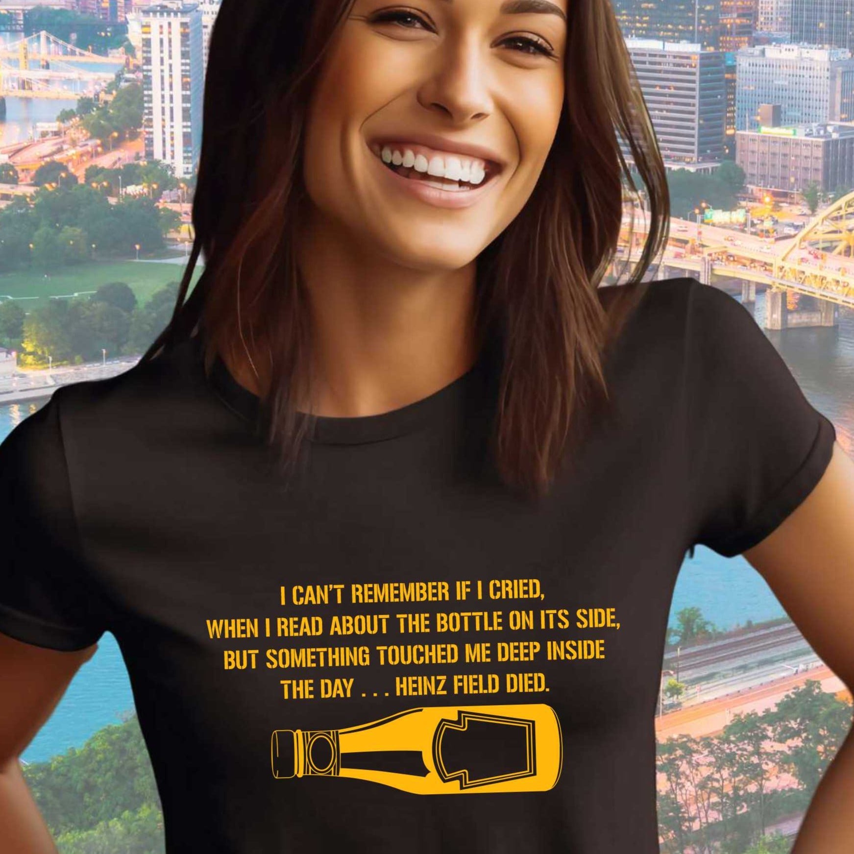The Day Heinz Field Died Ladies Relaxed Fit T shirt - SBS T Shop