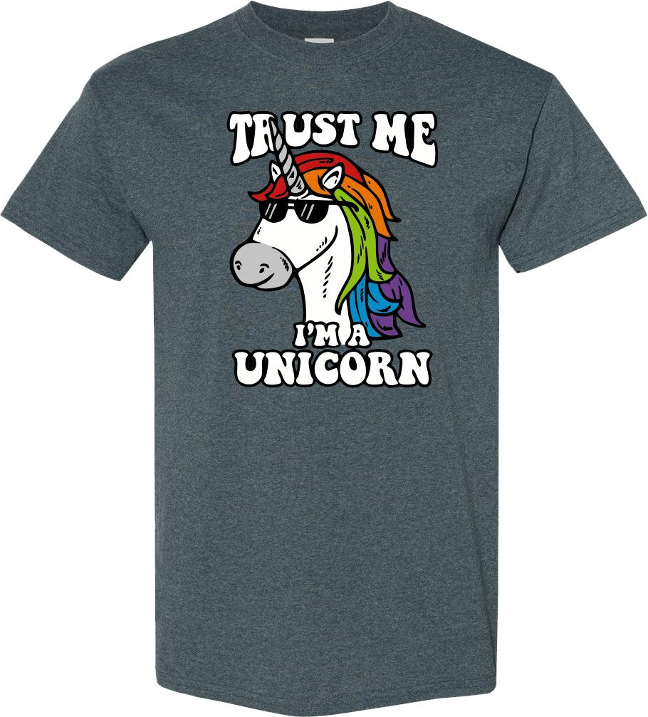 Trust me I'm a Unicorn T shirt Adult and Youth Sizes - SBS T Shop