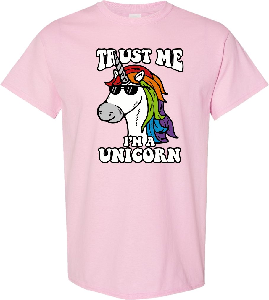 Trust me I'm a Unicorn T shirt Adult and Youth Sizes - SBS T Shop