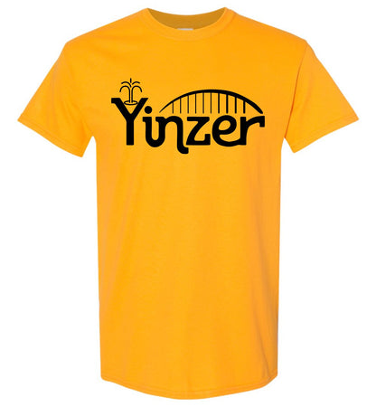 Yinzer Bridge and Fountain Pittsburghese T Shirt - Youth and Adult Sizes - SBS T Shop