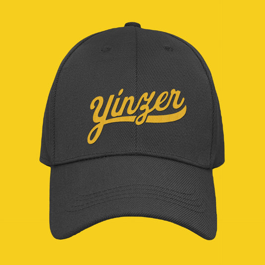Yinzer Script Hat, Pittsburghese Ball Cap - SBS T Shop